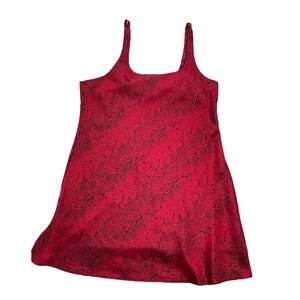 Evandale Satin Red Lingerie Nightgown Sleepwear Size | 10E-27